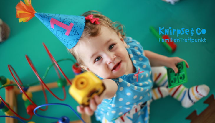 knirpseco kindergeburtstag mit logo