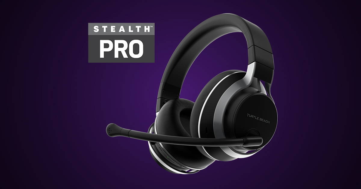 Turtle Beach Stealth Pro - Casque de Gaming - Xbox, PS5, PS4, PC