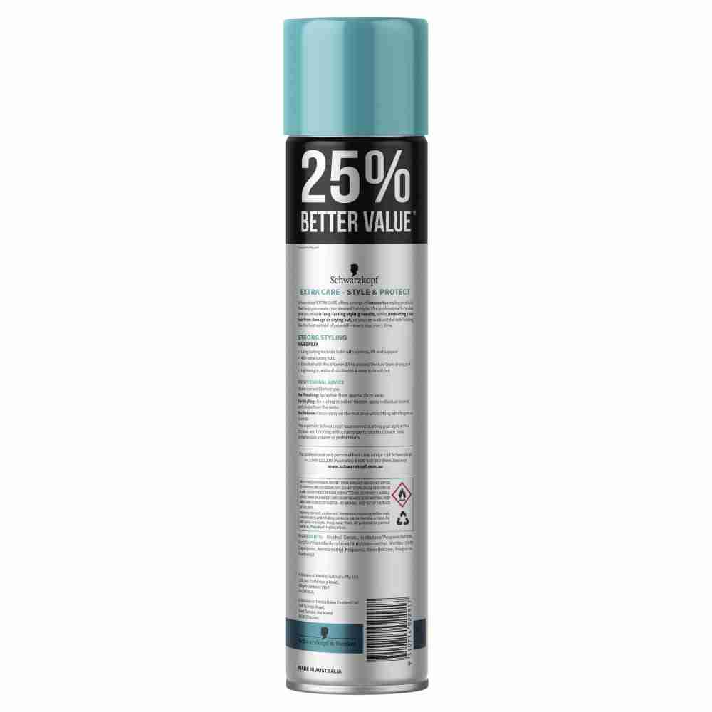 Schwarzkopf Extra Care Strong Styling Hairspray 500G - Image 3