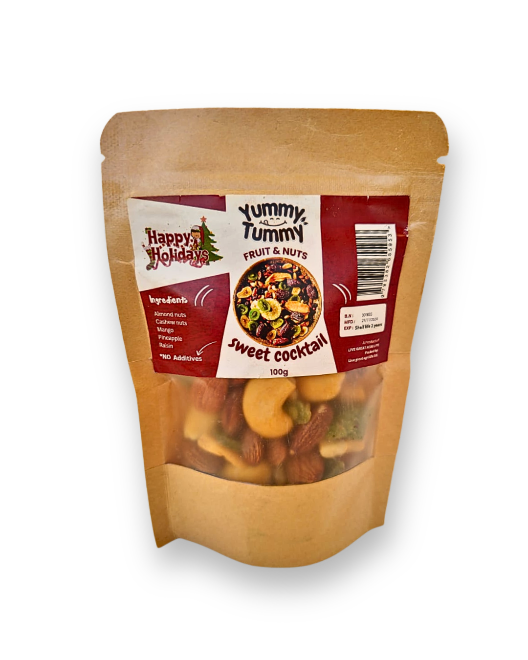 Sweet Cocktail (Dried Fruits and Nuts)