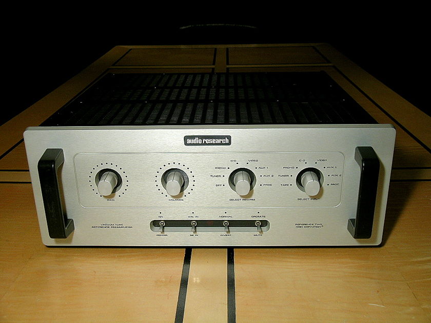 Audio Research Reference 2 (Ref 2)  Line stage pre amp--Silver