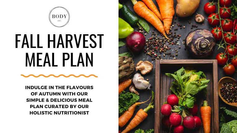 Fall Harvest Meal Plan