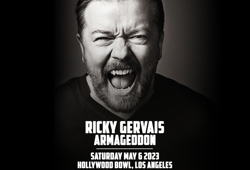 Ricky Gervais: Armageddon artwork