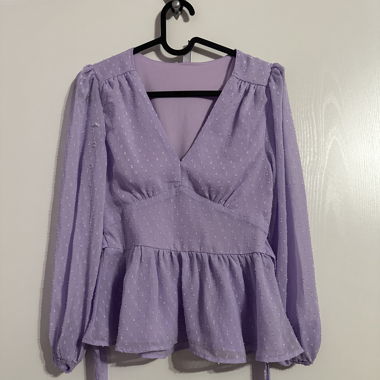 Violet blouse 