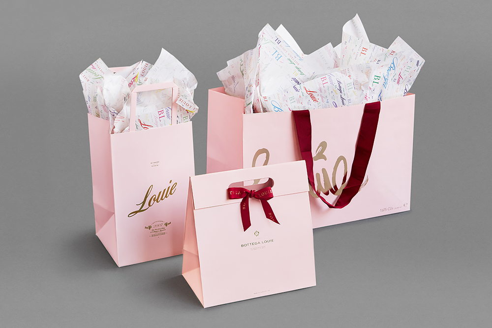 Brand Spotlight: Bottega Louie | Dieline - Design, Branding & Packaging ...