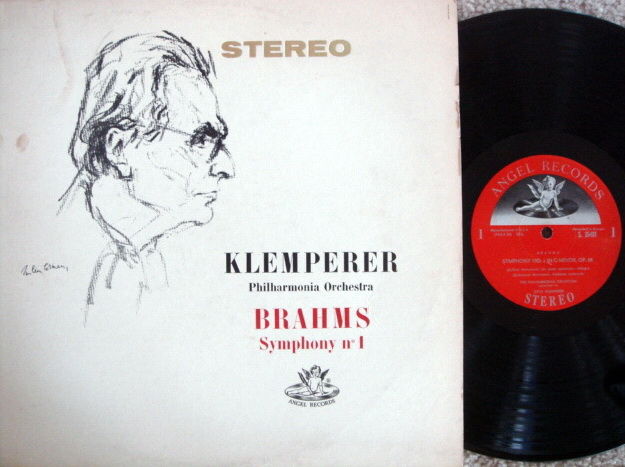 EMI Angel Semi-Circle / KLEMPERER, - Brahms Symphony No...