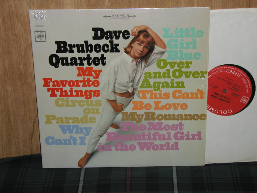 Dave Brubeck Quartet - My Favorite Things  Still in Shrink Columbia CS9237 w/360 sound labels