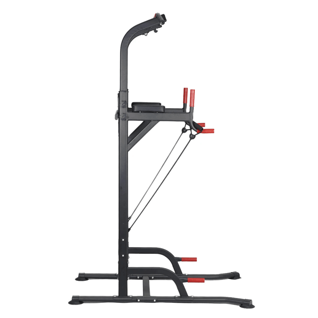  Power Tower Workout Dip Station for Home Gym Strength Training Fitness Equipment