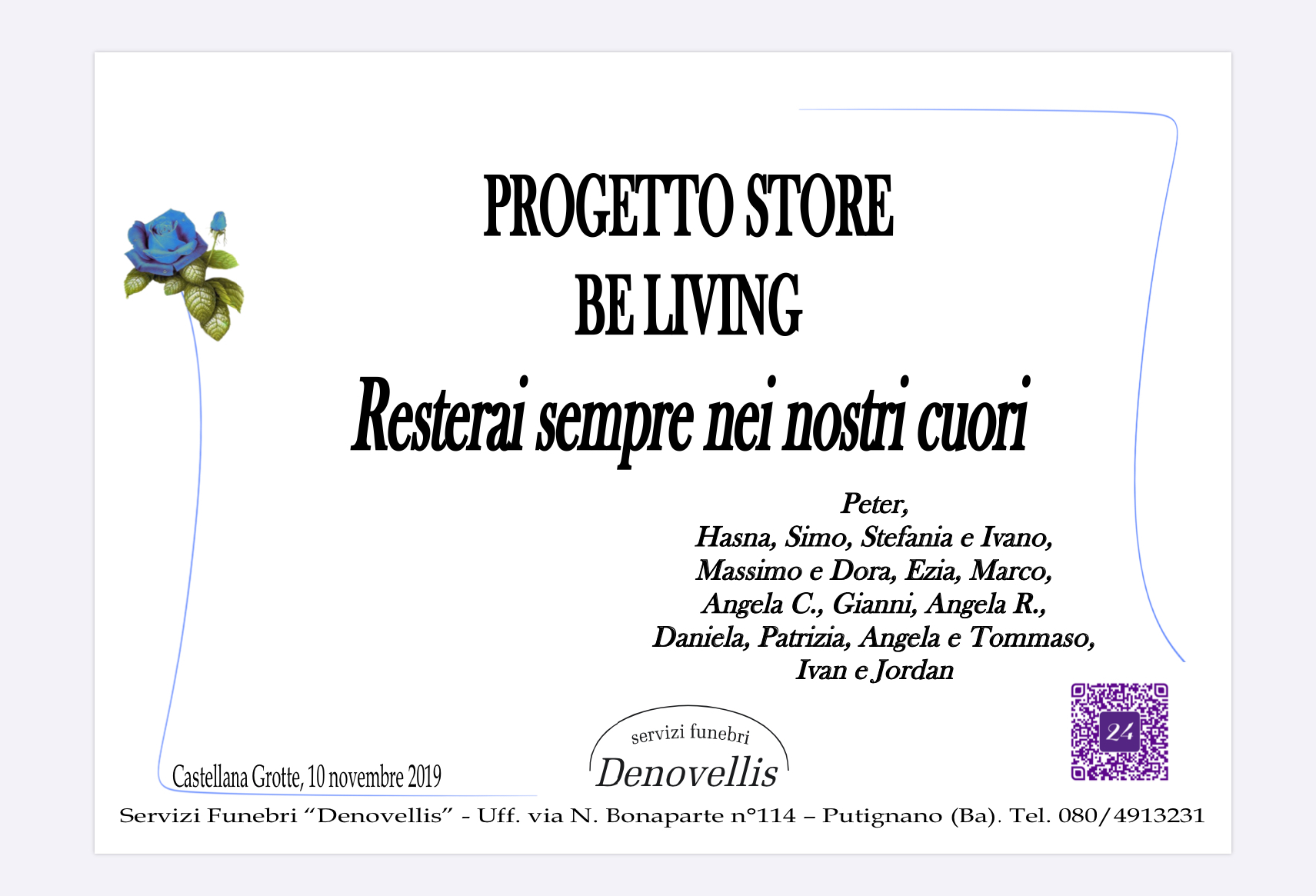 Progetto Store Be Living