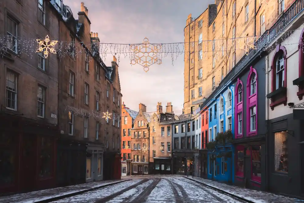 Edinburgh at Christmas