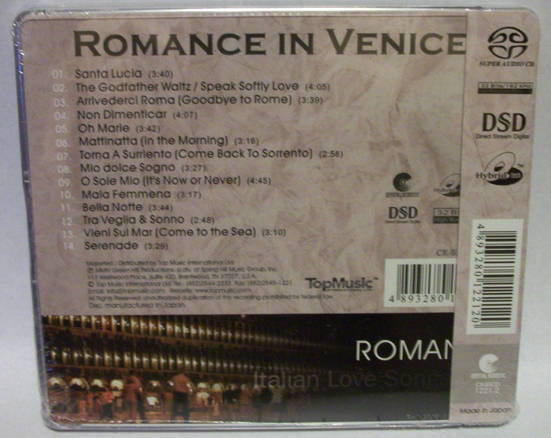Romance In Venice, - Italian Love Songs TopMusic SACD, new