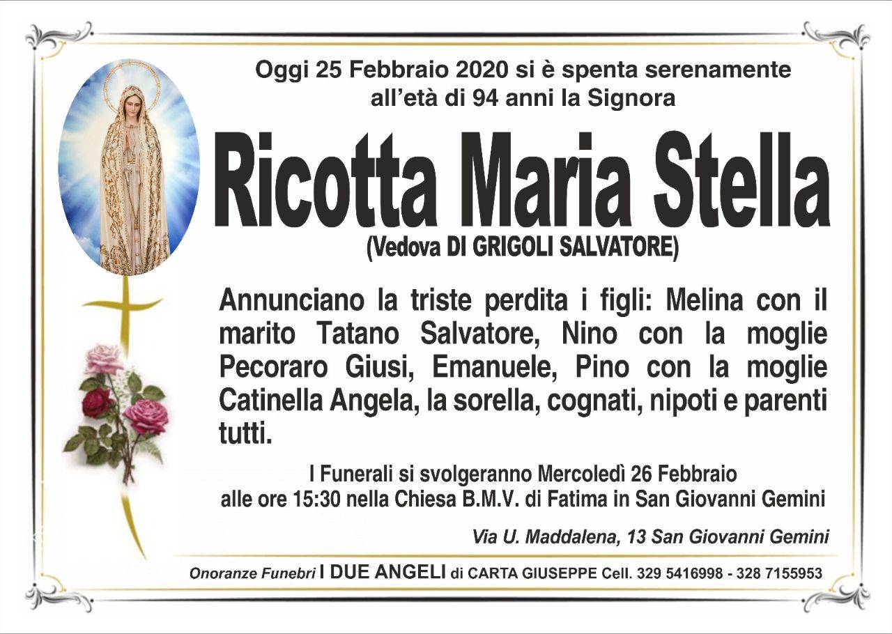 Maria Stella Ricotta