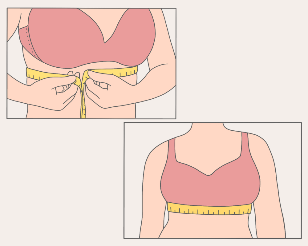 Sizing guide – Our Bralette Club