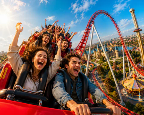 Vialand Istanbul Theme Park with Unlimited Rides & Transfer