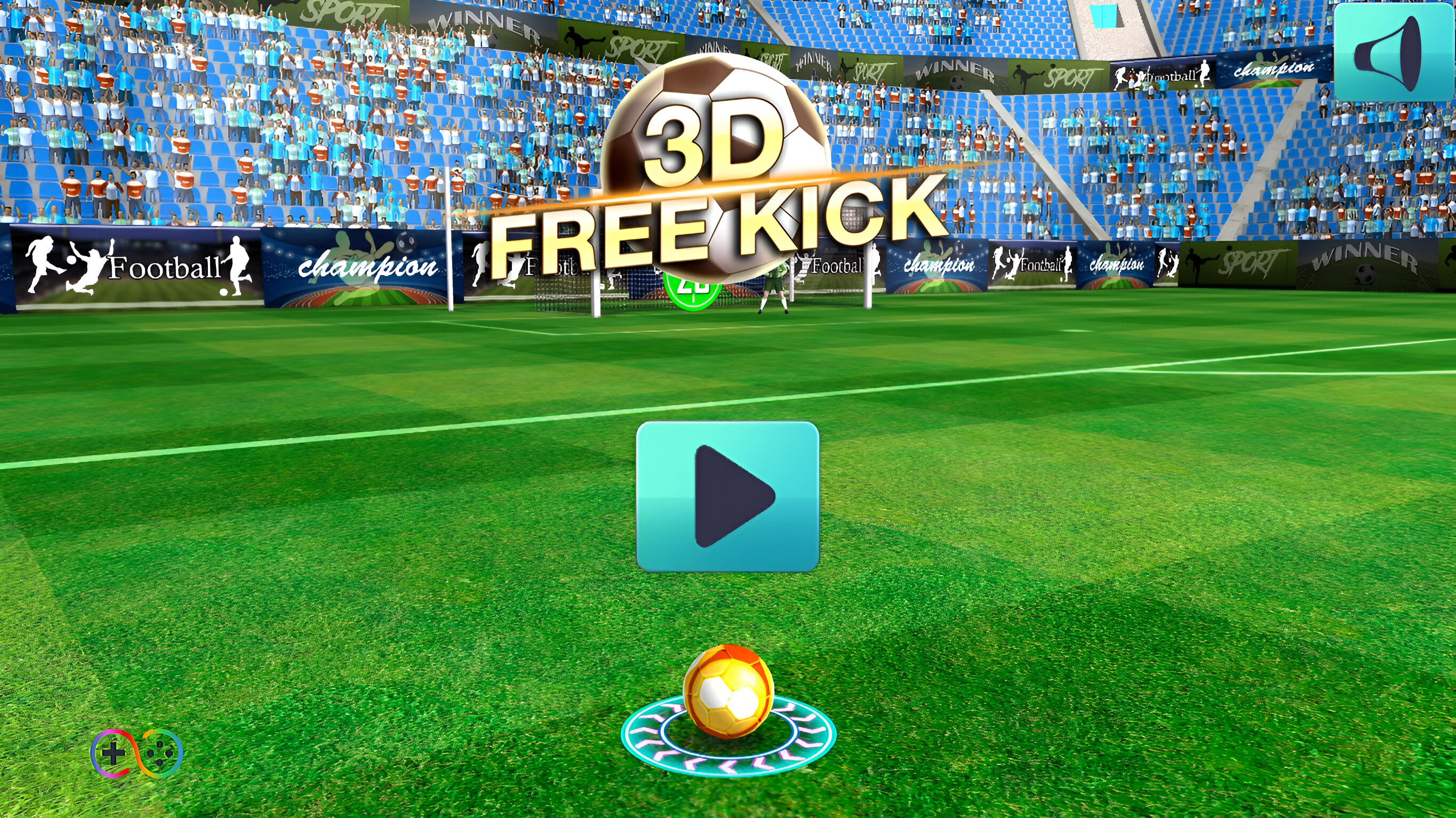 Image 3D Free Kick - Play Free Online Soccer Game