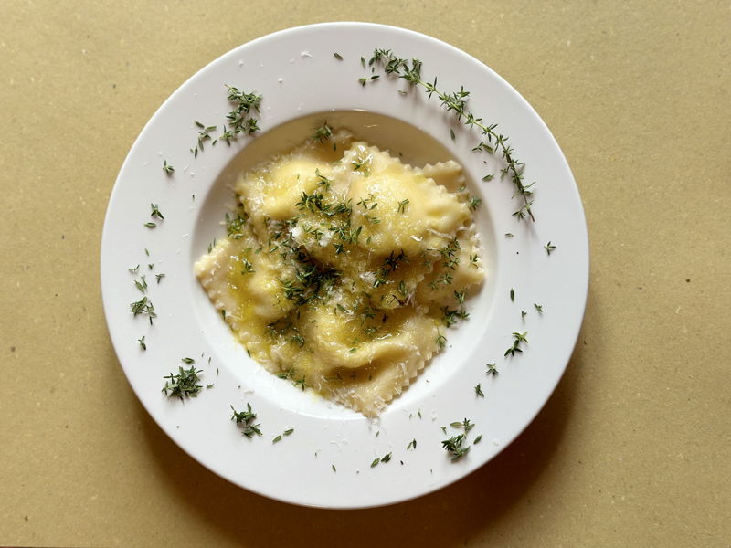 Clases de cocina Florencia: Curso de pasta fresca: raviolis, garganelli y cacio e pepe.