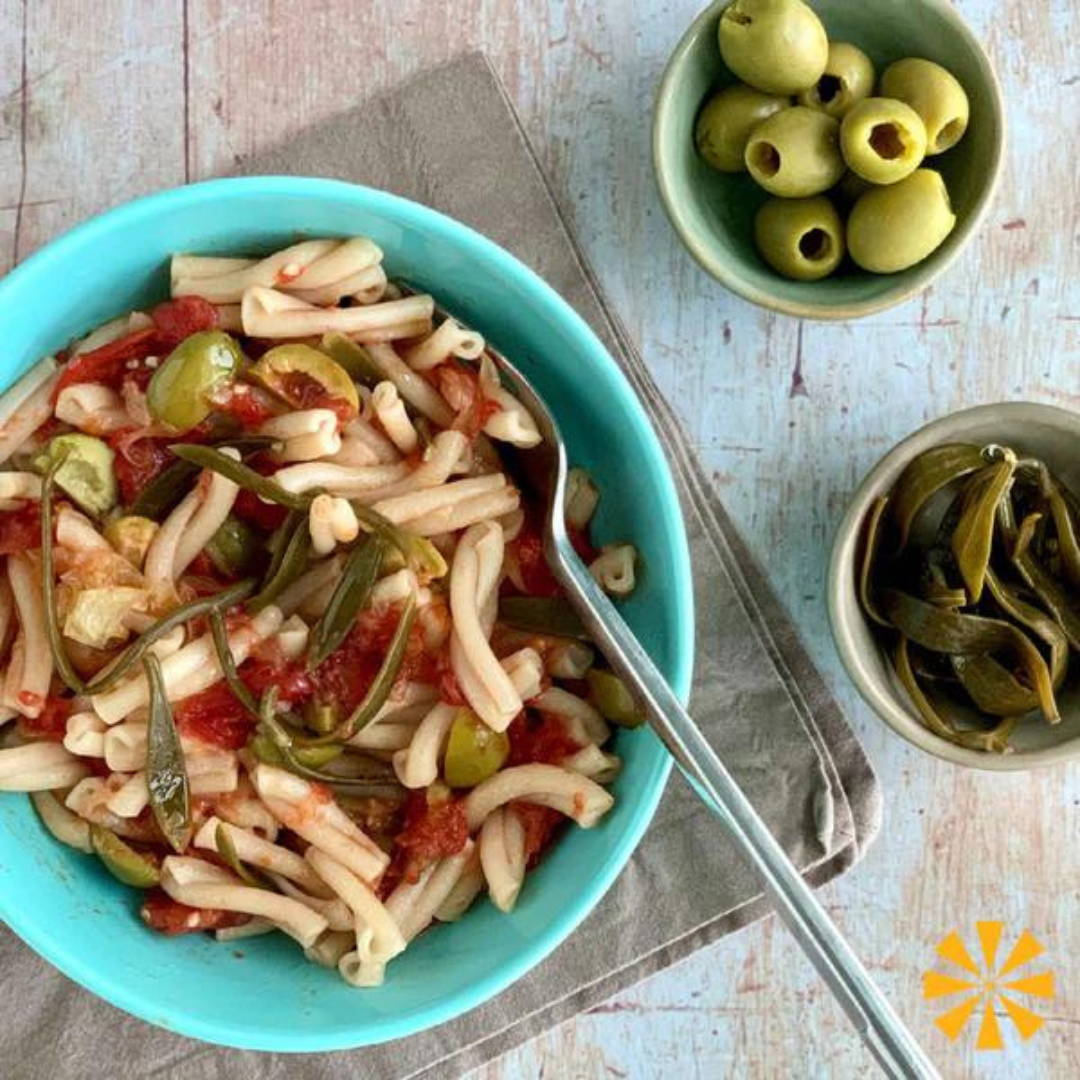 Mediterranean Pasta Dish by Zelos