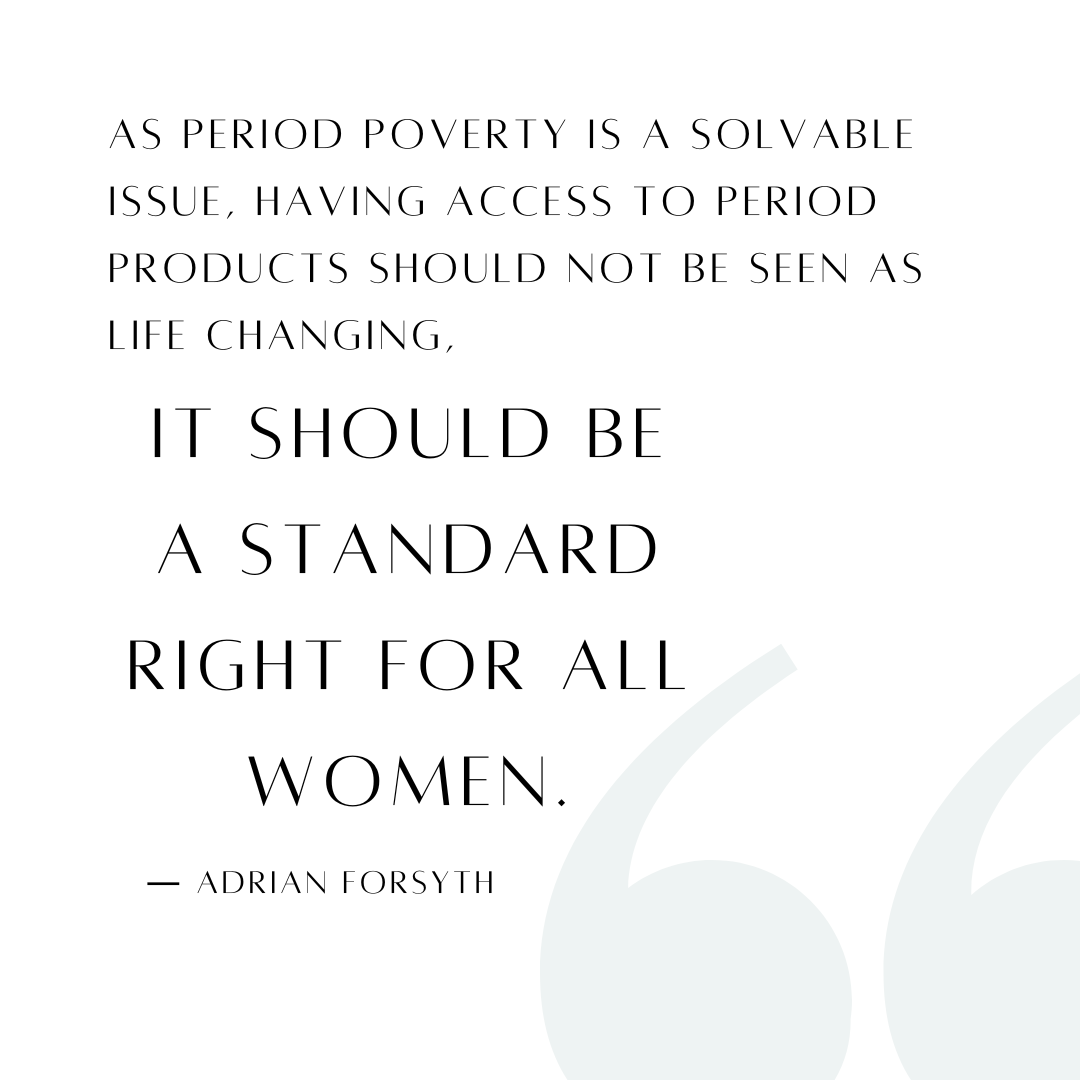 period poverty is a solvable issue
