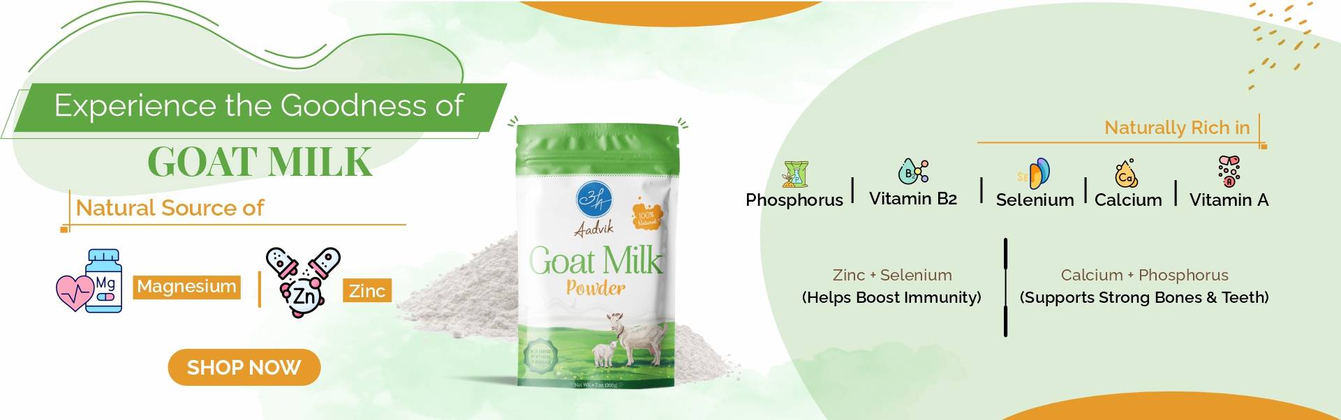 Pure Goat Milk Powder