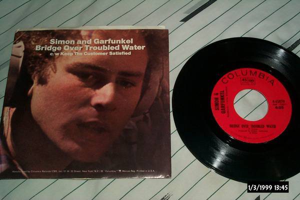 Simon & Garfunkel 45 With Sleeve