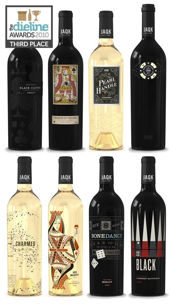 The Dieline Awards Third Place Wine Beer And Tobacco Jaqk Cellars