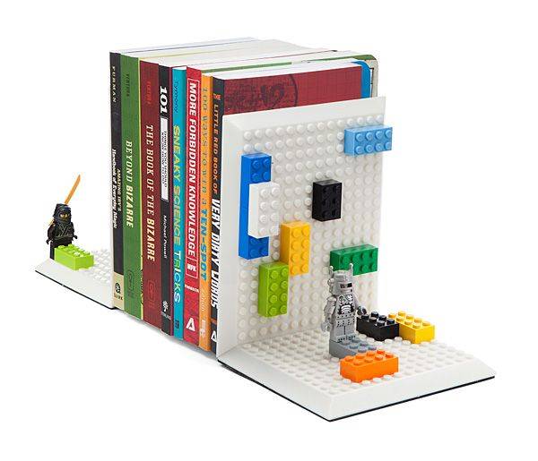 Mini Brick bookends 