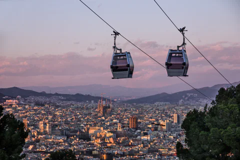 Walking tour with Montjuic Castle & Cable Car