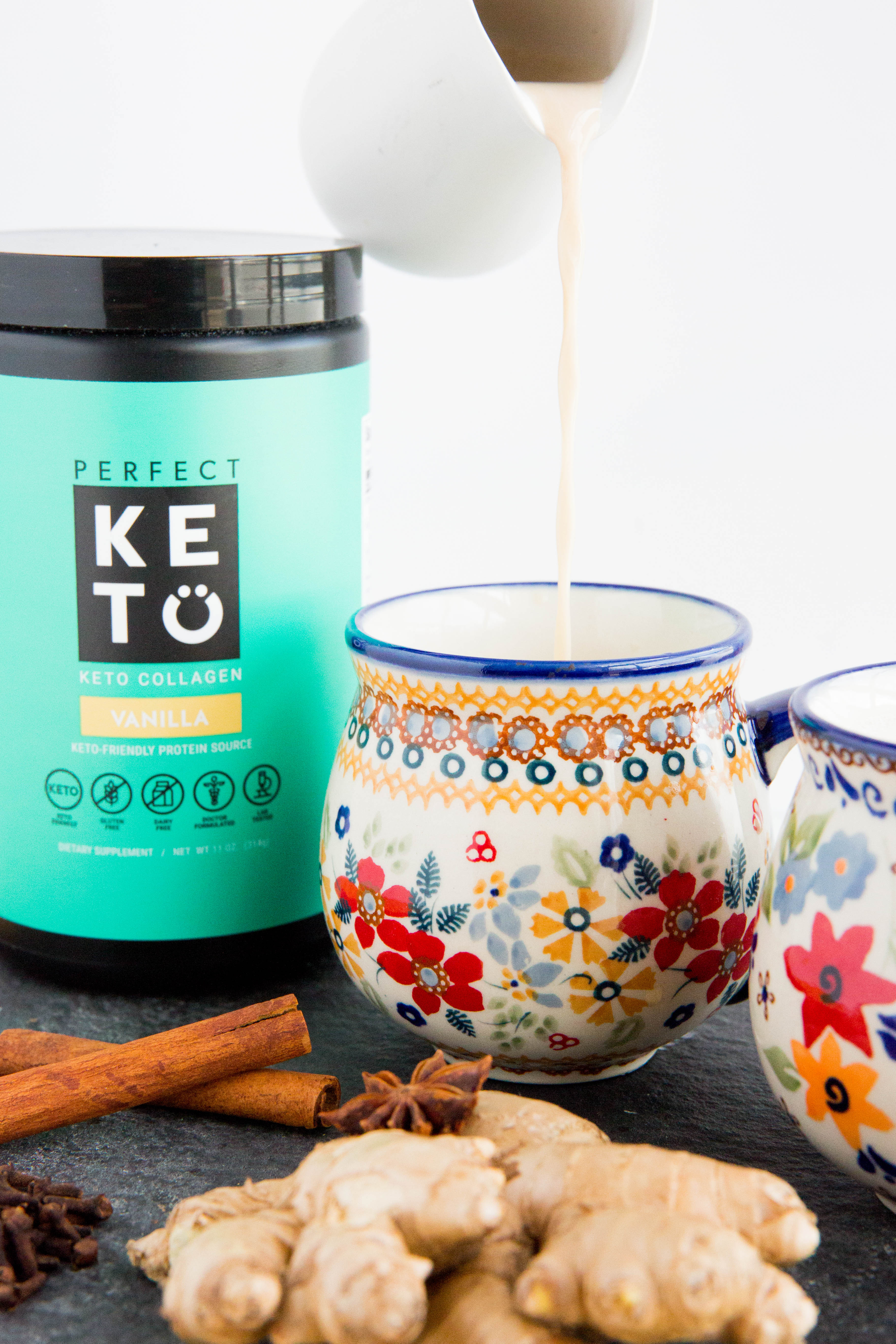 keto chai latte