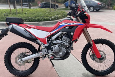 2022 HONDA CRF300L motorcycle for rent near Brea, CA