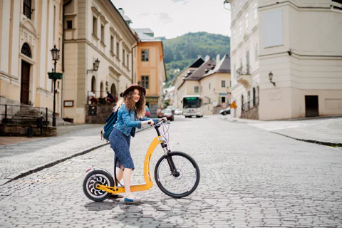 Prague Panoramic Views Live Guided Tour on Trike, eBike, eScooter