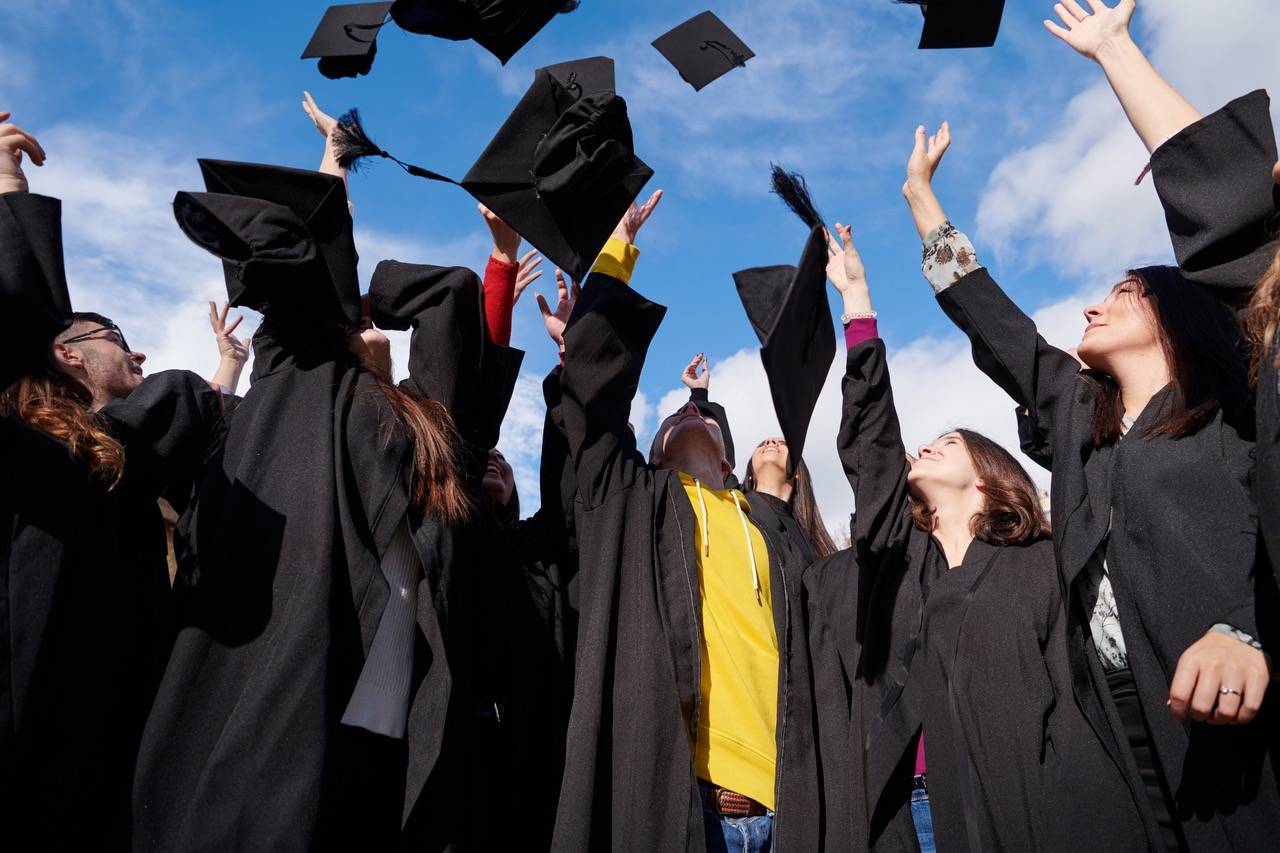 Give guests something fun to do at your graduation party with a game of 9 Square in the Air.