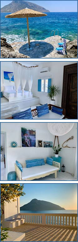 Kastelli Blu - accommodation for climbers on Kalymnos
