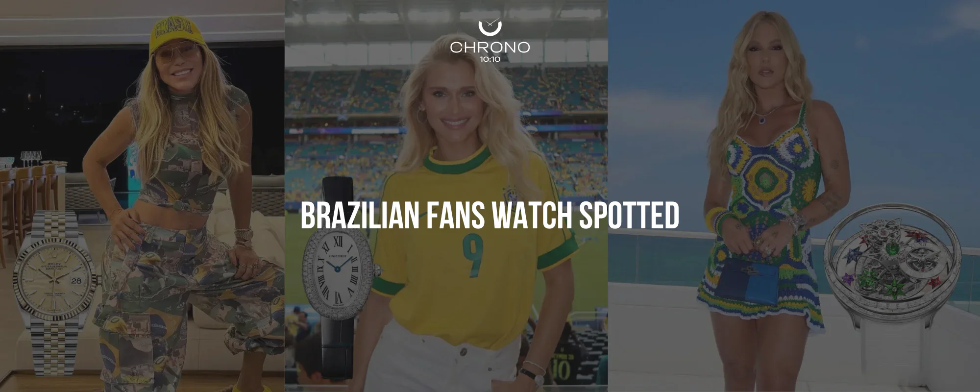 Brazilian fans watch spotted | Chrono 10:10