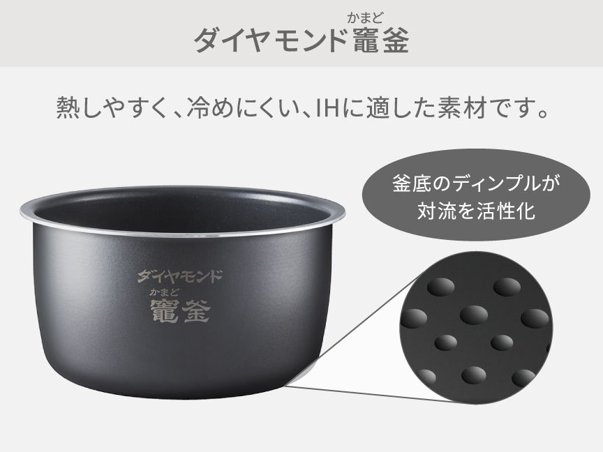 ダイヤモンドかまど