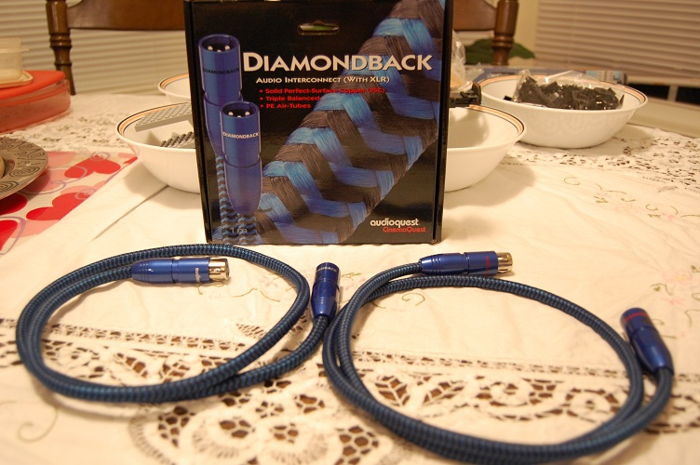 Audioquest Diamondback Interconnect 1.0 Meter XLR to XLR