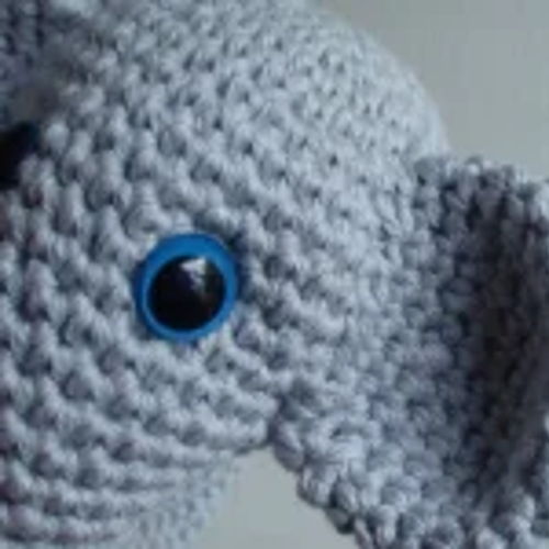 Haakpatroon rammelaar olifant