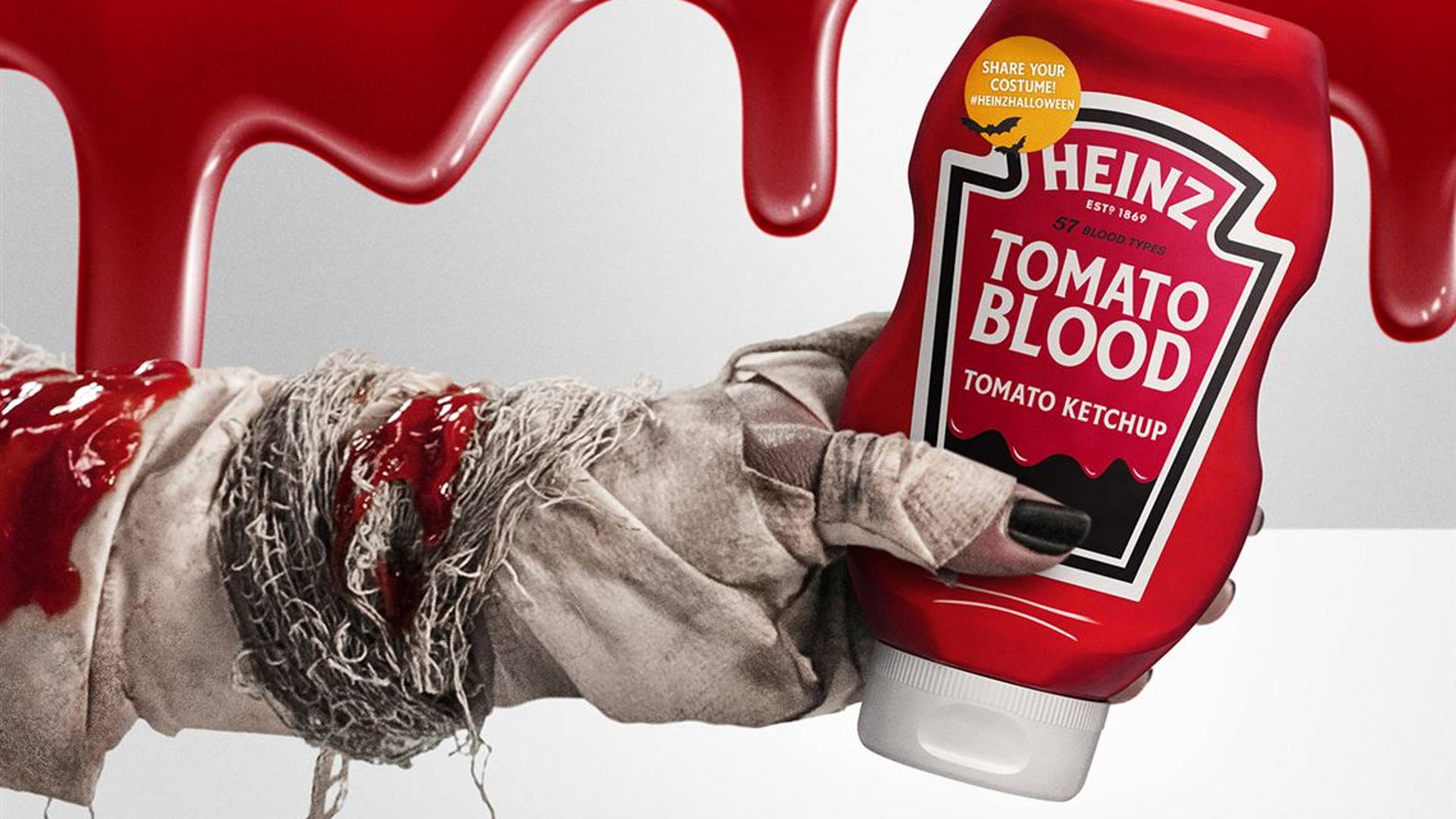 Featured image for Heinz Gets In The Spirit Of Halloween With 'Tomato Blood' Costume Kit