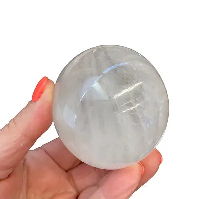 Clear Quartz Crystal Ball - Polished