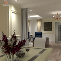 el-precio-classic-modern-vintage-malaysia-selangor-dining-room-3d-drawing