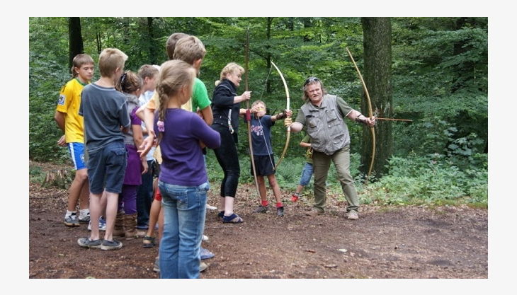 bildungsstätte begegnung im burgholz bogenschießen