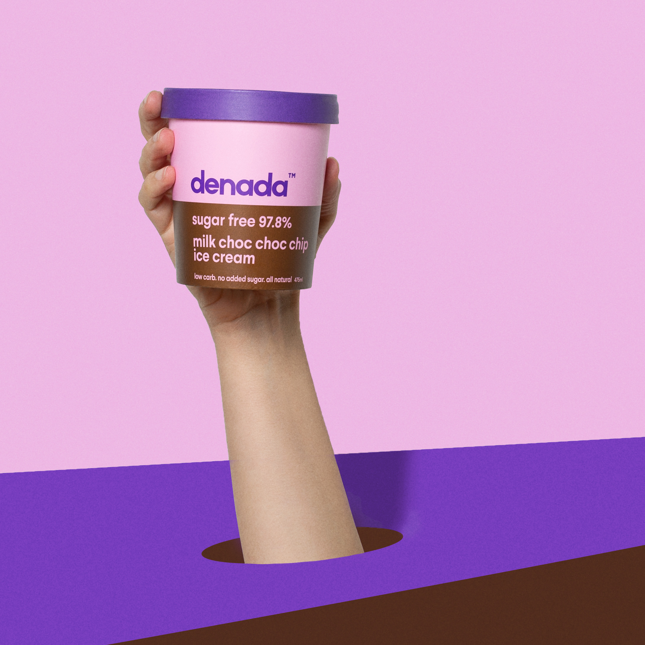 Denada Sugar Free Ice Cream + Choc Pops Design Is As Decadent As The ...