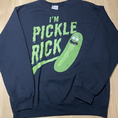 Rick and Morty Sweater Pickle Rick