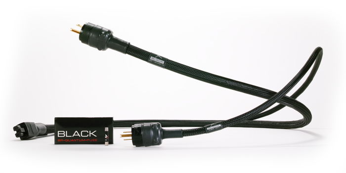 Synergistic Research BLACK UEF power cord 10ga & 12gaynergistic Research BLACK UEF power cord 10ga & 12ga