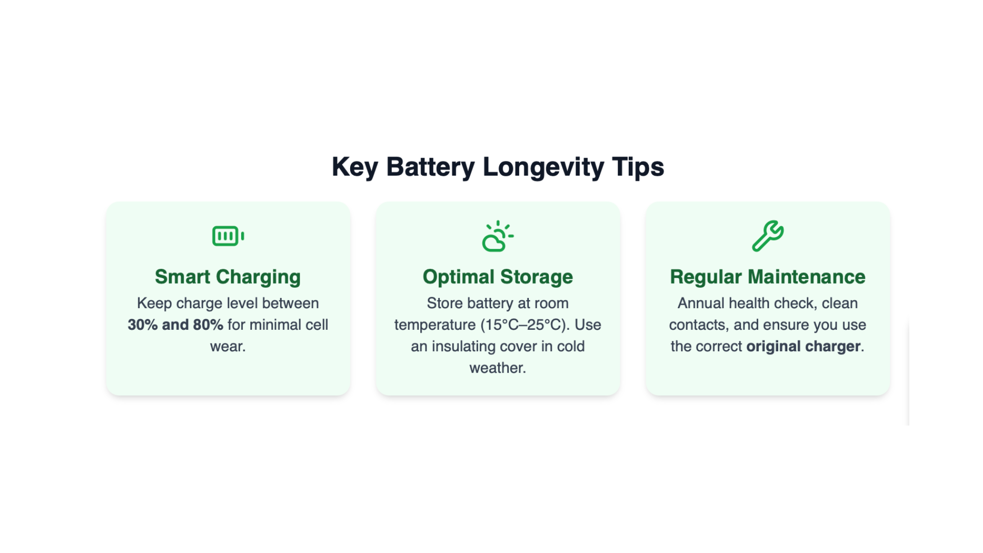 tips verlengen batterij