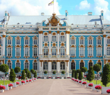 Екатерининский дворец: аудиоэкскурсия с билетом и прогулкой по парку