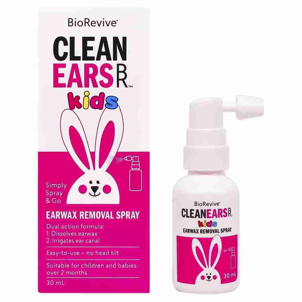 Biorevive Cleanears Kids  Earwax Removal Spray 30Ml - Image 5