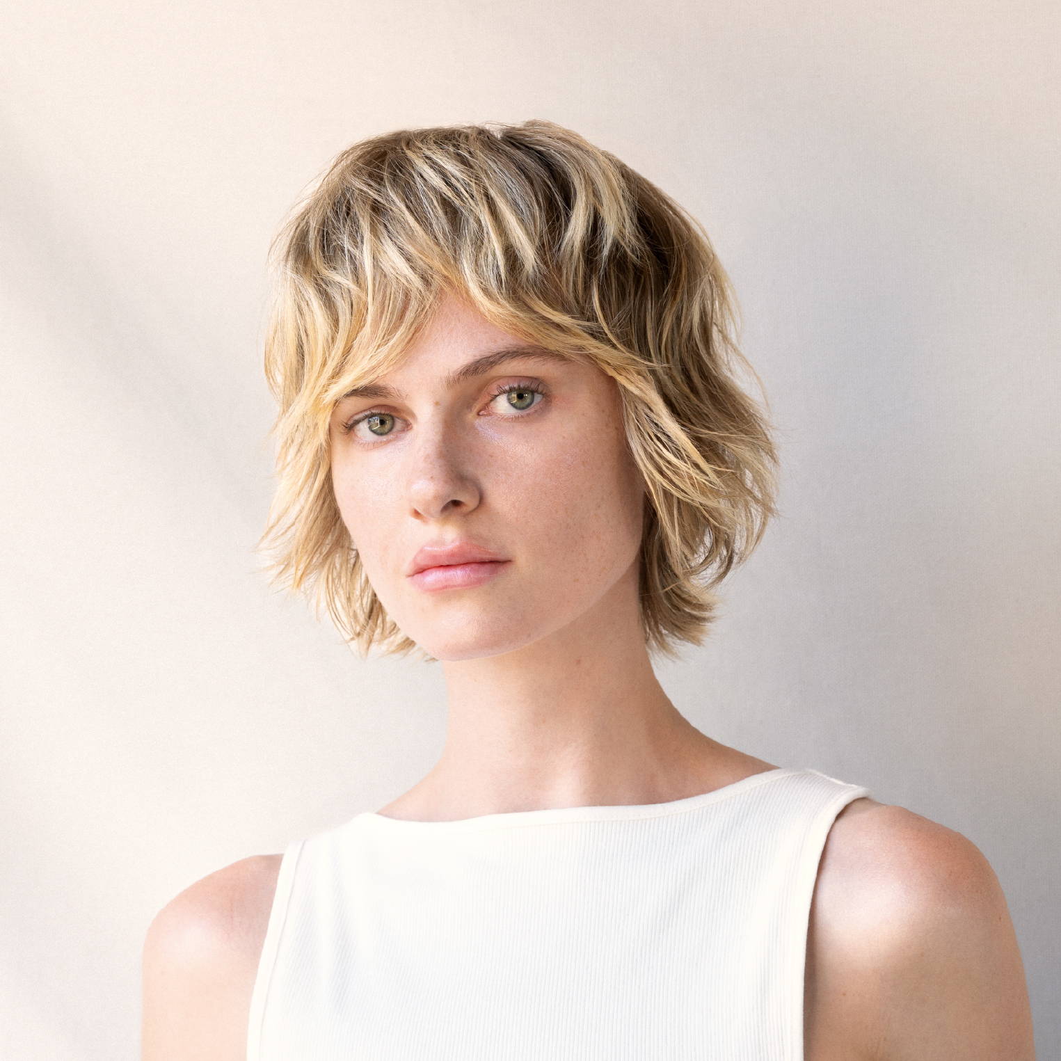 Davines hair model