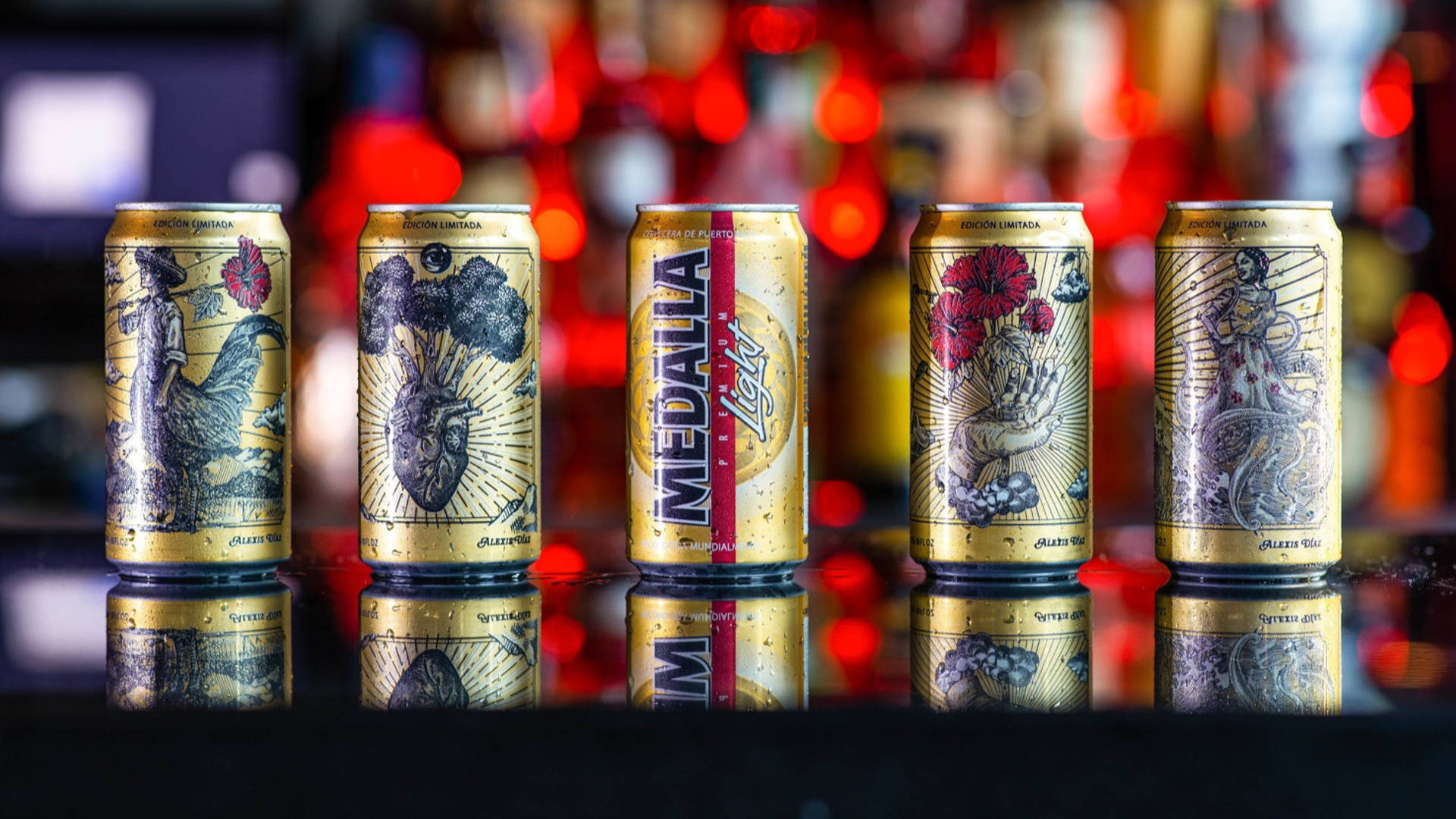 Featured image for Muralist Alexis Diaz’s Enchanted Designs Adorn Medalla Light’s New Cans