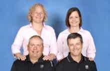 Franchise Owners of Primrose School Angela and Steve Richter, Heather and Bobby Moore