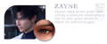 Zayne's deep brown-green eyes convey a profound temperament. Opt for dark green lenses to match his distinctive gaze.